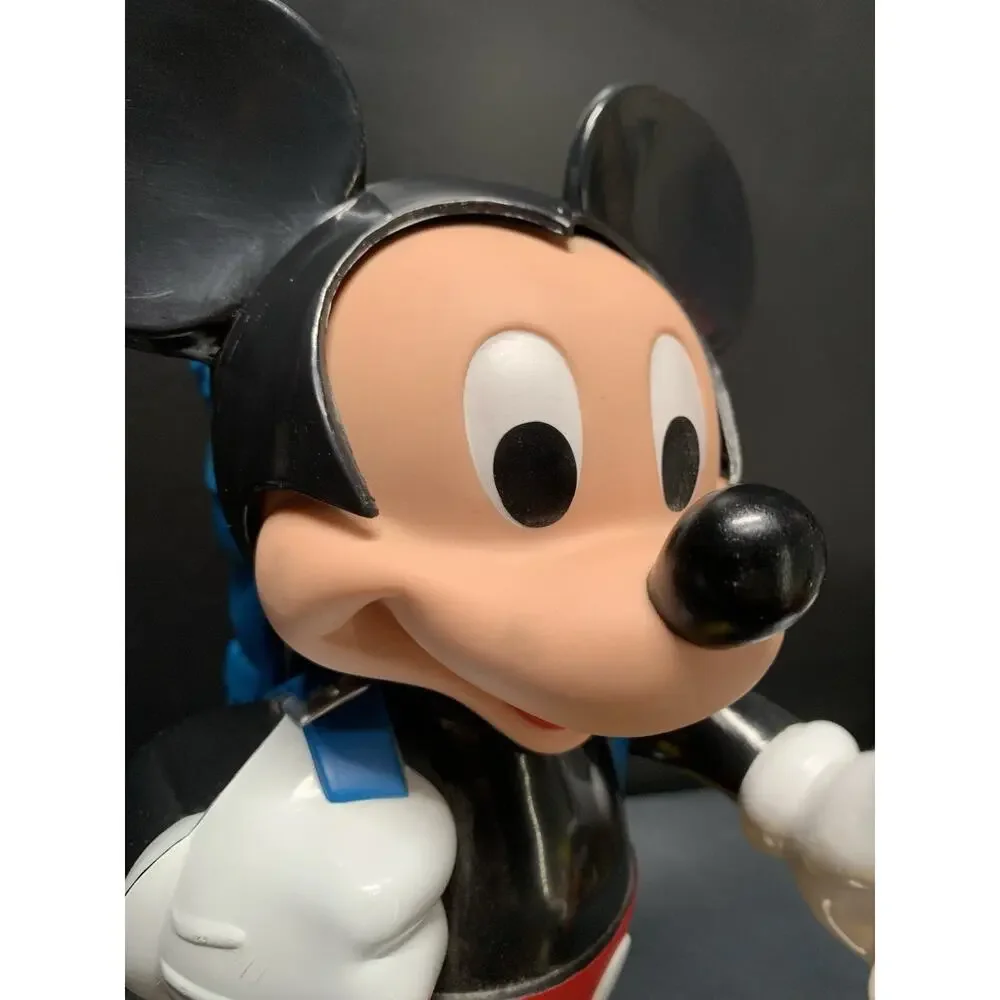 Vintage Mickey Mouse Tyco Telephone 1986 Traveling Backpack Phone Tested, Works